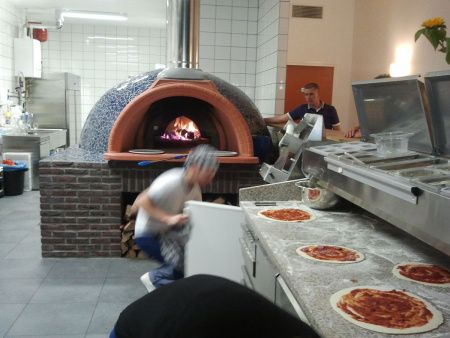 Печь для пиццы на дровах ALFA PIZZA SPECIAL PIZZERIA CORNICE 120