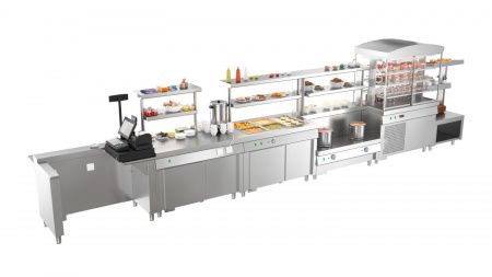 Кассовый стол Атеси Ривьера КСУ- 700-02