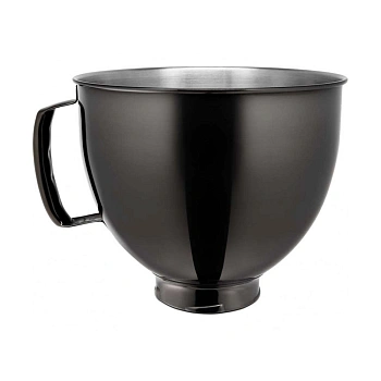 Чаша для миксера KitchenAid 5KSM5SSBRB 4.8 л стальная с PVD покрытием сияющий черный