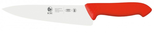 Нож поварской Icel 28400.HR27000.200 HoReCa 200/340мм красный