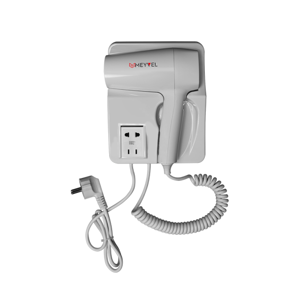Фен настенный Meyvel MF5S-1600 белый