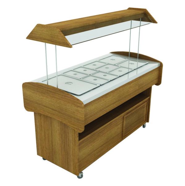 Салат-бар Ozti OSBEH.01 с подогреваемой ванной