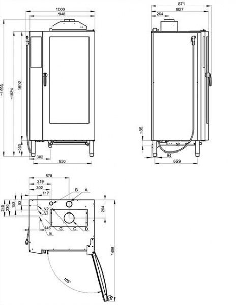 Пароконвектомат RETIGO B2011IG