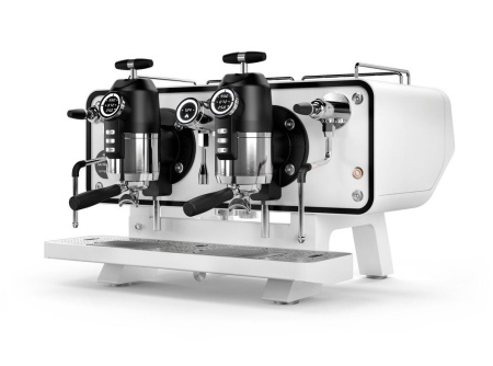 Кофемашина Sanremo Opera 2 низкие группы стальная/белая