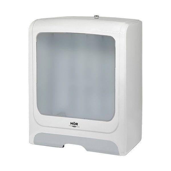 Диспенсер для бумажных полотенец Hor T1 Бизнес 11111614 белый