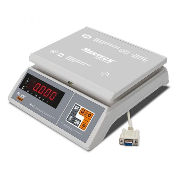 Весы порционные Mertech M-ER 326 AFU-6.01 Post II LED RS-232