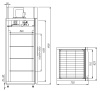 Шкаф холодильный Полюс V700 Сarboma INOX