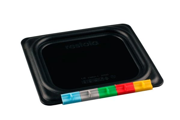 Крышка для гастроемкости Restola GN-1/6 черная (422102213)