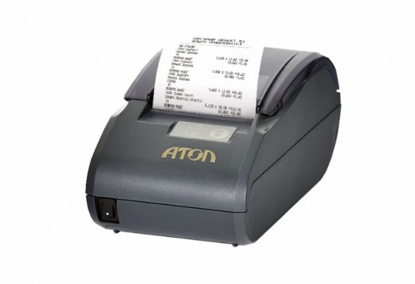 Фискальный регистратор Атол 30Ф темно-серый, ФН 15 мес. USB