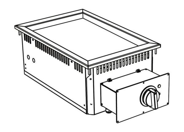 Поверхность жарочная Apach Chef Line SLDI7FTE4CR
