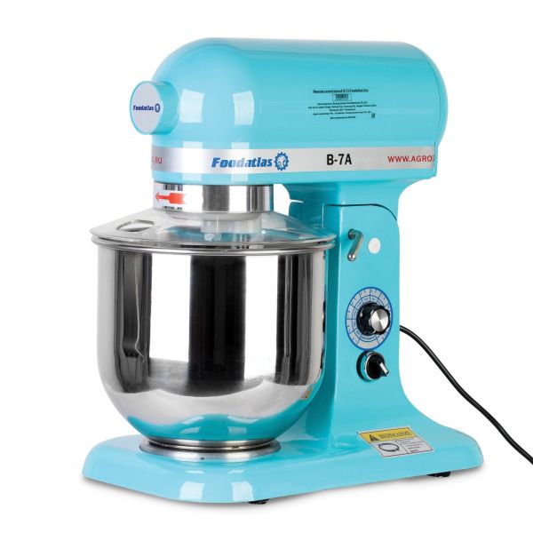 Миксер планетарный Foodatlas B-7A бирюзовый