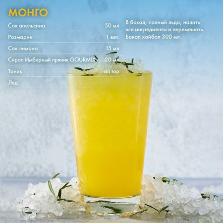 Сироп Gourmix Имбирный пряник (1л)