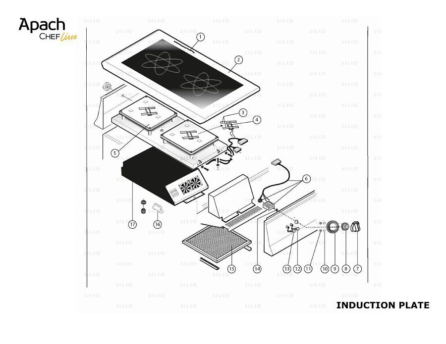 Деталировка Apach Chef Line SLRI411CS