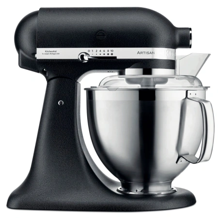 Миксер планетарный KitchenAid Artisan 5KSM185PSEBK 4.8 л чугун