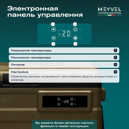 Холодильник автомобильный Alpicool U65 (12/24)