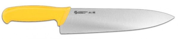 Нож поварской Ambrogio Sanelli Supra Colore S349.024Y 24см