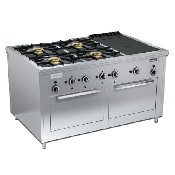 Плита газовая Вулкан-Heidebrenner ПРГ-IIA-6-1 2ДШ Maxi