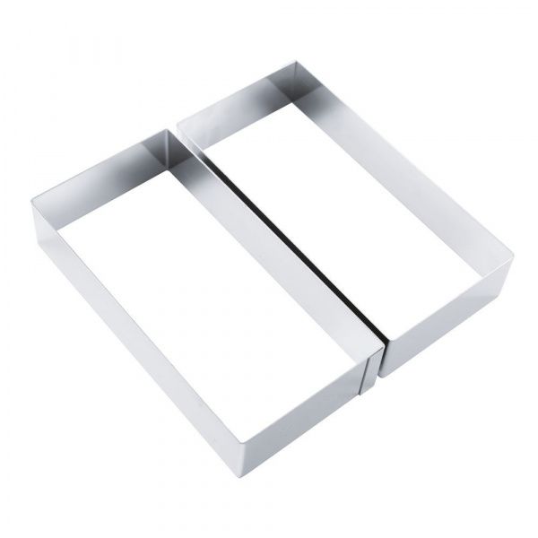 Набор резаков Martellato 37H4X22S Прямоугольник 10х20см h4см 2шт