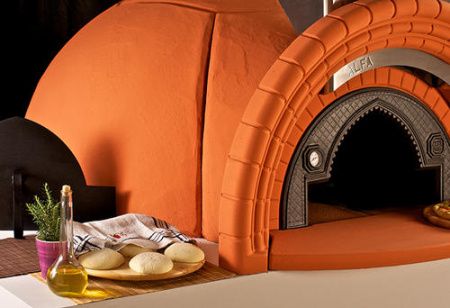 Печь для пиццы на дровах ALFA PIZZA SPECIAL PIZZERIA CORNICE 120