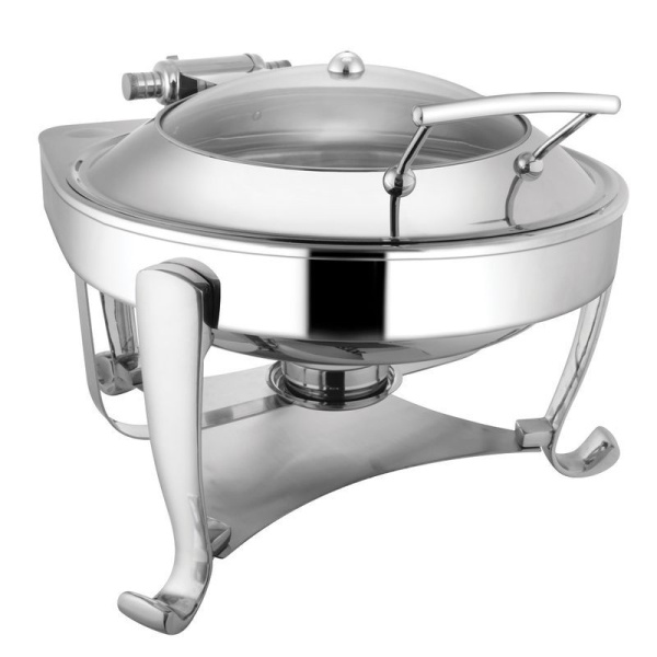 Чафинг-диш cо стекл крышкой Maco Opulent OP/0/0/6.5/CP 6,5л