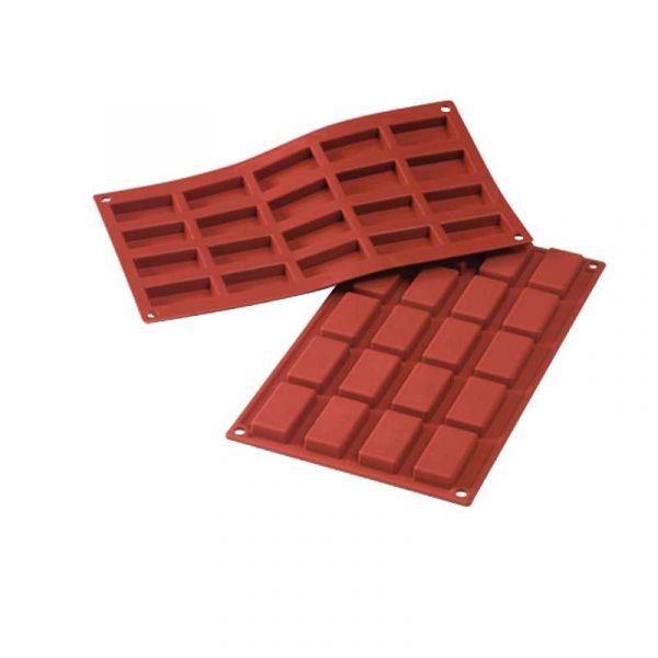 Силиконовая форма для выпечки Martellato SF054 Прямоугольник 95х45мм h12мм 7 ячеек