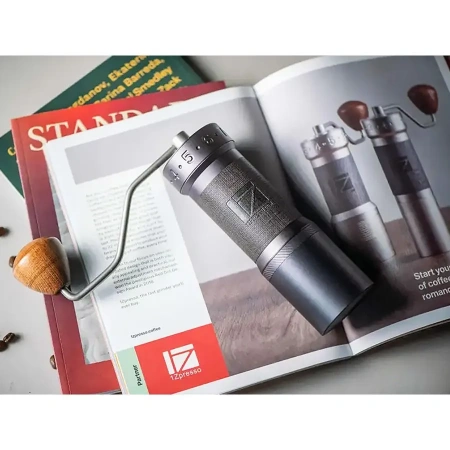 Кофемолка ручная 1Zpresso K-Max темно-серая