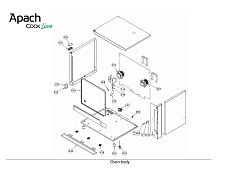 Деталировка Apach Cook Line AP5QNDC