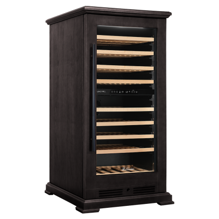 Шкаф винный Meyvel MV99PRO-KBT2 темный шоколад