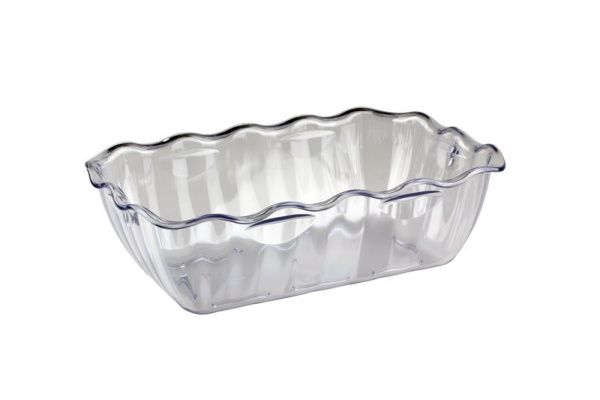 Салатник Restola 2л 260х175х80 прозрачный (422108401)