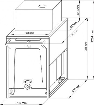 Бункер для льда NTF RB 140