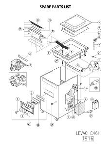 Деталировка Apach Cook Line AVM425F