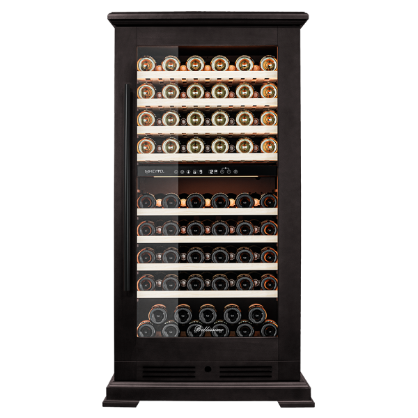 Шкаф винный Meyvel MV99PRO-KBT2 темный шоколад
