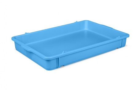 Лоток для теста Restola 650х430х80 голубой (422108502)