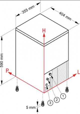 Льдогенератор NTF SL 35 A