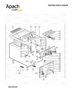 Деталировка Apach Chef Line SLPCE69CS