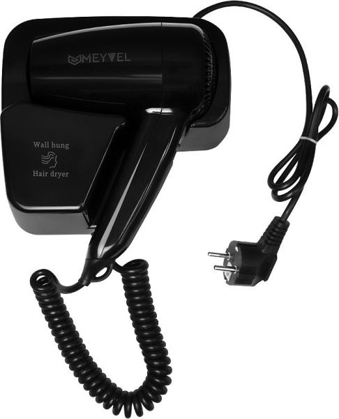 Фен настенный Meyvel MF4-1300 черный