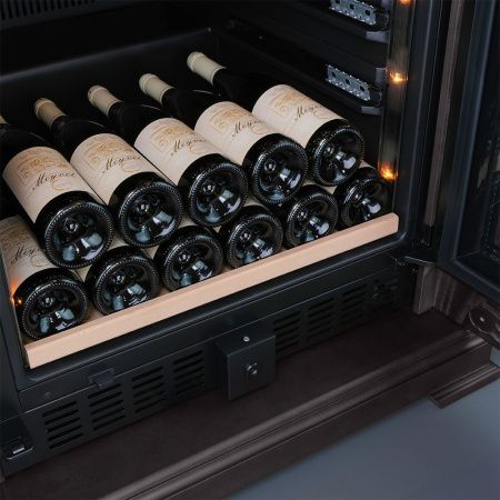 Шкаф винный Meyvel MV99PRO-KBT2 темный шоколад