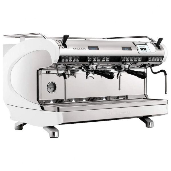 Кофемашина Nuova Simonelli Aurelia Wave T3 2Gr 380V pearl white (высокие группы, autopurge)