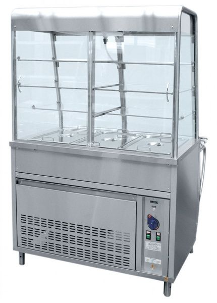 Прилавок-витрина холодильный ПВВ(Н)-70Т-С-НШ