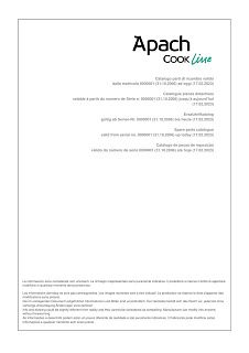 Деталировка Apach Cook Line APRE-129P/PL