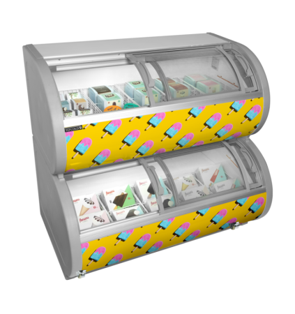 Витрина морозильная Tefcold TD500