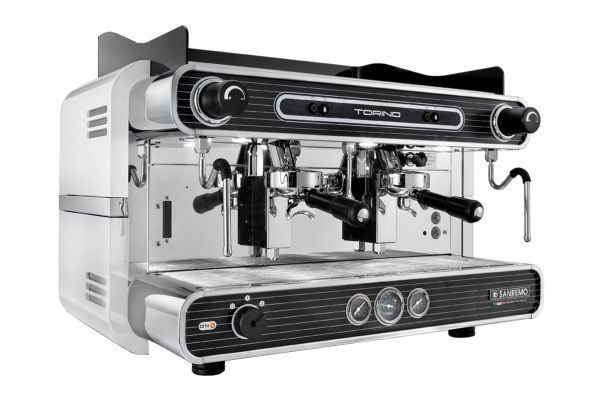 Кофемашина Sanremo Torino SAP 2 группы белая
