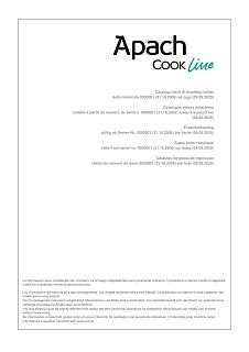 Деталировка Apach Cook Line APKG-89I-150L/PL