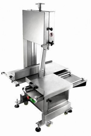 Пила для резки мяса Hurakan HKN-SE/2580 INOX (подвижной стол)