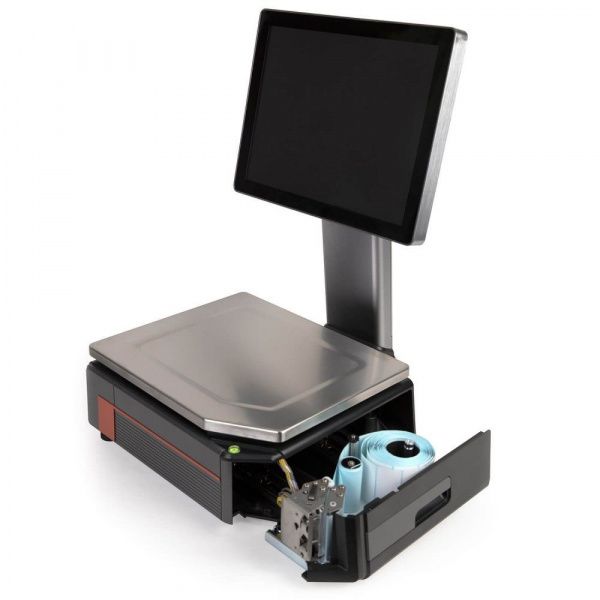 Весы торговые Mertech M-ER 727 PM-15.2 (Vision-AI, 15', USB, Ethernet, Wi-Fi)