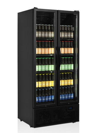 Шкаф холодильный Tefcold FS890H черный