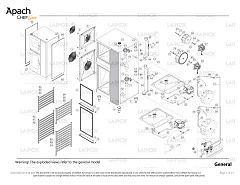 Деталировка Apach Chef Line LEA134NB+BPK2