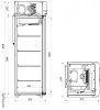 Шкаф холодильный Polair CM107-Gm