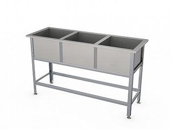 Ванна моечная Атеси ВСМ-С-3.700-02-Н (ВСМ-3/700Н)