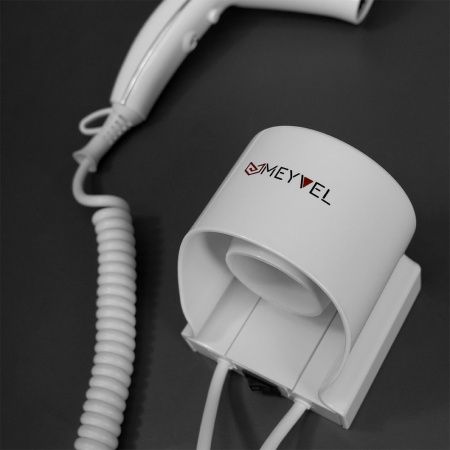 Фен настенный Meyvel MF7-1800 белый